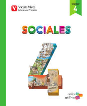 Portada de Sociales, 4º Primaria