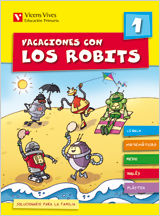 Portada de Vacaciones Con Los Robits 1+Solucionario