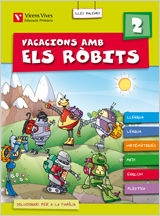 Portada de Vacacions Amb Els Robits 2 Balears+solucionari