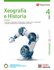 Portada de Xeografía e Historia 4. Galicia (Comunidade en Rede)