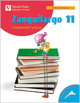 Portada de Zanquilargo 11. Cuaderno. Lengua Y Literatura. Sexto Curso