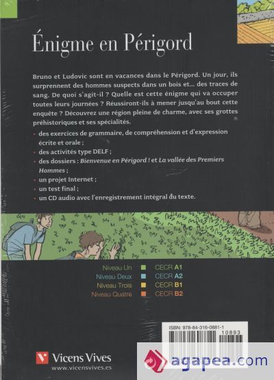 &Eacute;nigme en P&eacute;rigord. Livre + CD