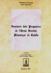 Portada de Inventari dels pergamins de l'Arxiu Històric Municipal de Calella