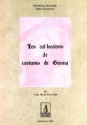 Portada de Les col·leccions de costums de Girona