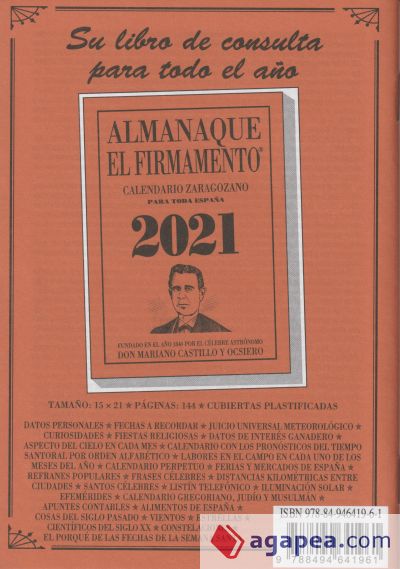 Calendario Zaragozano 2021