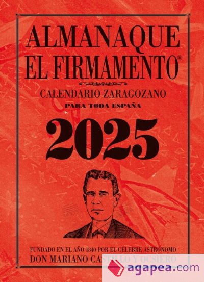 Calendario Zaragozano 2025: Firmamento