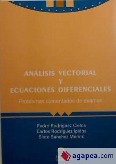 ANALISIS VECTORIAL Y ECUACIONES DIFERENC