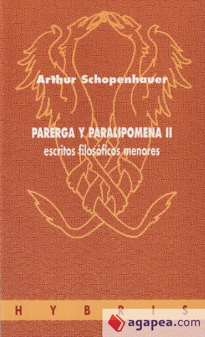 PARERGA Y PARALIPOMENA II