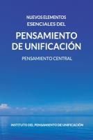 Portada de Nuevos Elementos Esenciales del Pensamiento de Unificación