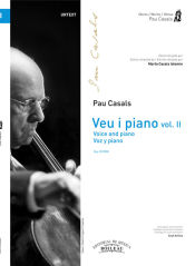 Portada de Veu i Piano = Voice and Piano = Voz y Piano, vol. II