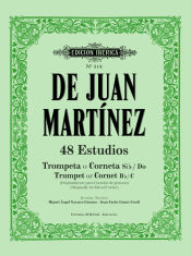 Portada de 318.DE JUAN MARTINEZ:48 ESTUDIOS.(TROMPETA/CORNETA)