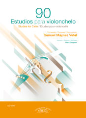 Portada de 90 Estudios para violonchelo . Studies for Cello /Études pour violoncelle