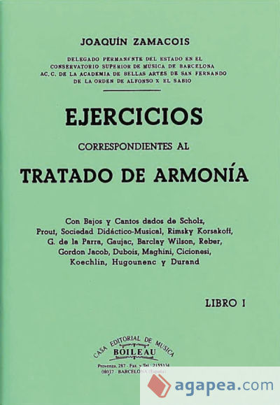 Ejercicios Armonía Vol. I