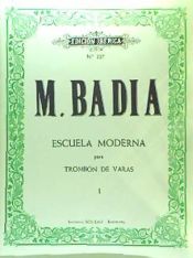 Portada de Escuela moderna para trombón de varas