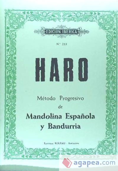 Método progresivo de Mandolina y Bandurria