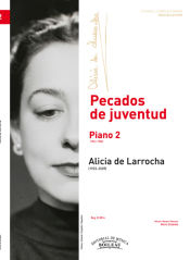 Portada de Pecados de Juventud: Piano 2