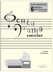 Portada de Pentagrama Escolar 6 - Guia Didàctica