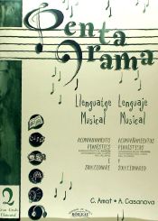 Portada de Pentagrama II Llenguatge Musical Acompanyament / Lenguaje Musical Acompañamiento