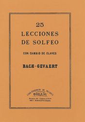 Portada de 25 lecciones de Solfeo