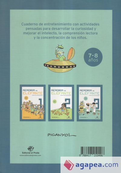 Memoria de elefante 3: cuaderno de entretenimiento Memoria de elefante 3: cuaderno de entretenimiento