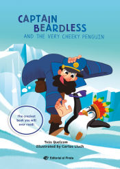 Portada de The Beardless Captain and the Very Cheeky Penguin