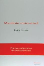 Portada de Manifiesto contra-sexual