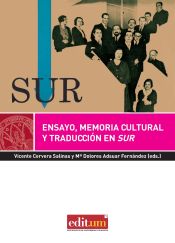 Portada de Ensayo, memoria cultural y traducción en Sur