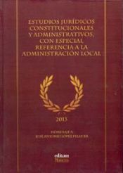 Portada de Estudios jurídicos constitucionales y administrativos, con especial referencia a la administración local