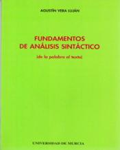 Portada de Fundamentos de analisis sintactico (de la palabra al texto)