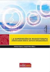 Portada de La supervisión en musicoterapia: Aproximaciones desde el contexto Hispanoamericano