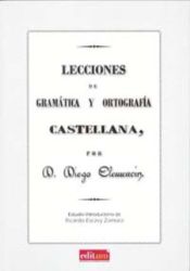 Portada de Lecciones de gramática y ortografía castellana