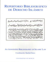 Portada de Repertorio bibliografico de derecho islamico