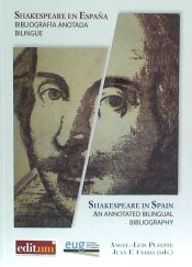 Portada de Shakespeare en España. Bibliografía anotada bilingüe