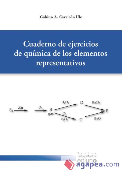 Cuaderno de ejercicios de química de los elementos representativos