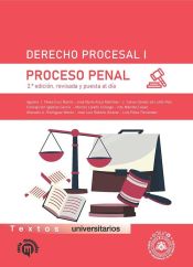 Portada de Derecho Procesal I. Proceso Penal