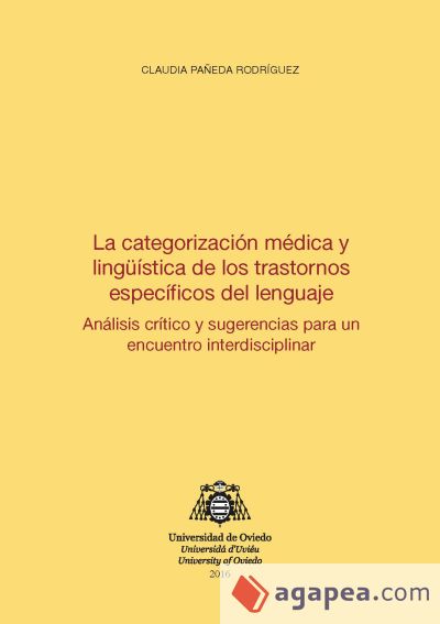 La categorización médica y lingüística de los trastornos específicos del lenguaje