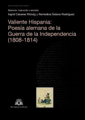 Portada de Valiente Hispania. Poesía alemana de la Guerra de la Independencia (1808-1814)