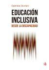 Educacion inclusiva desde la discapacidad