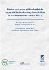 Efectos En El Sector Público Local De La Ley Para La Racionalización Y Sostenibilidad De La Administración Local (lrsal)