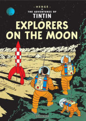 Portada de Tintin - Explorers on the Moon