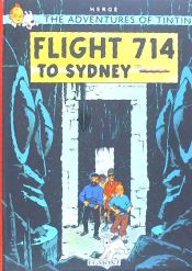 Portada de Tintin Flight 714