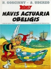 Portada de Asterix 21: Navis actuaria Obeligis (latin)