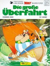 Portada de Asterix 22: Die grosse Überfahrt (alemán)