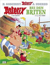 Portada de Asterix 08: Asterix bei den Briten