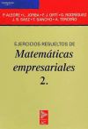 Ejercicios resueltos de matemáticas empresariales 2.