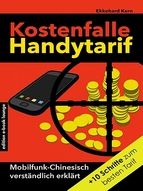 Portada de Kostenfalle Handytarif (Ebook)