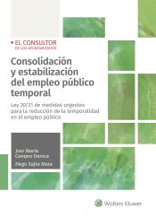 Portada de Consolidación y estabilización del empleo público temporal