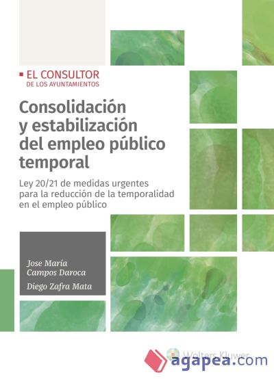 Consolidación y estabilización del empleo público temporal