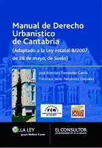 Portada de Manual de Derecho Urbanístico de Cantabria