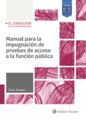 Portada de Manual para la impugnación de pruebas de acceso a la función pública